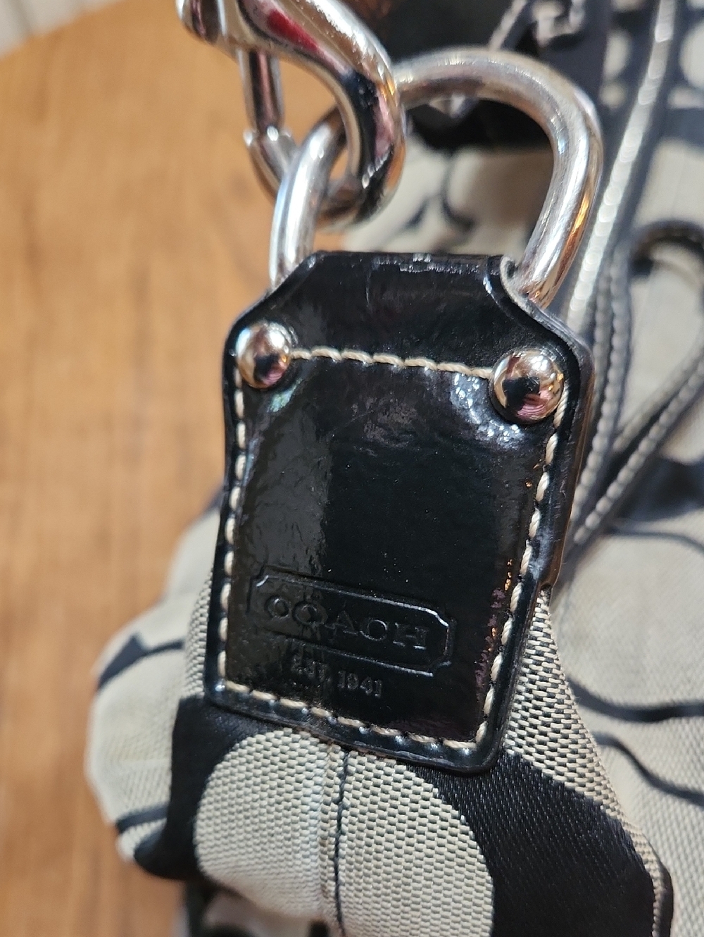 Coach Signature Hobo Bag - Picture 4 of 13